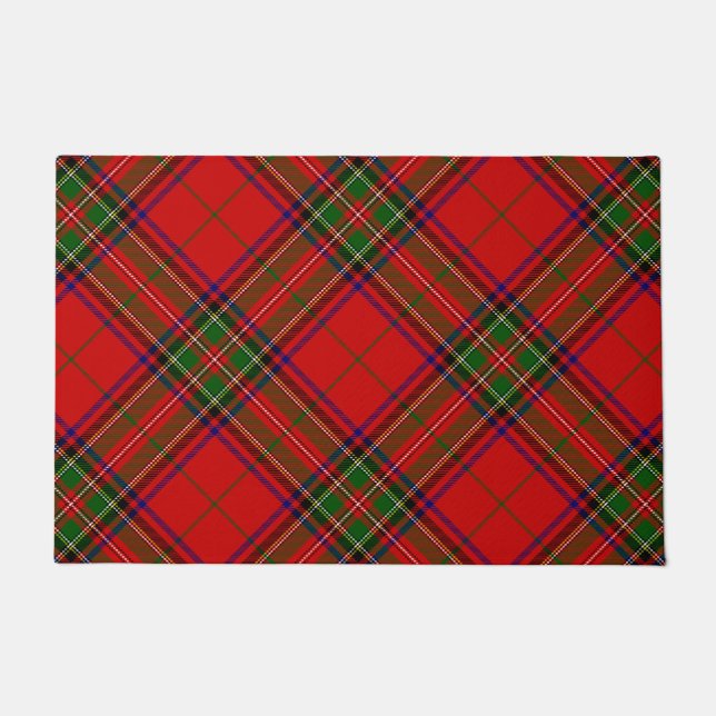 Scottish Tartan Doormat (Front)
