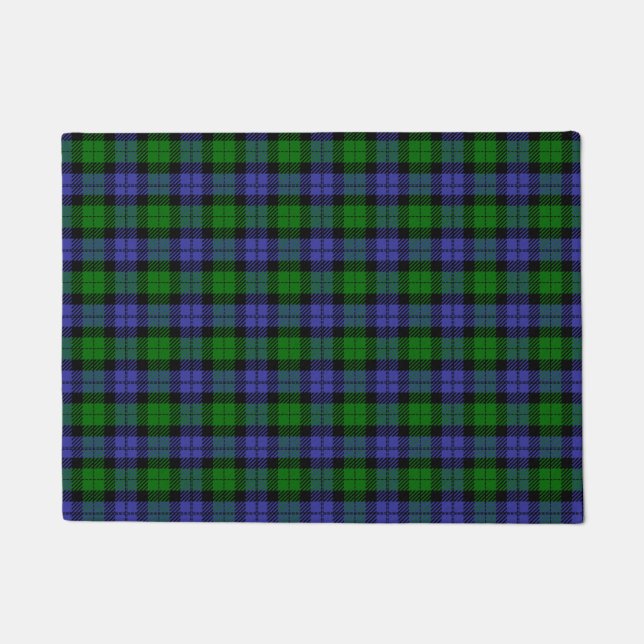 Scottish tartan doormat (Front)