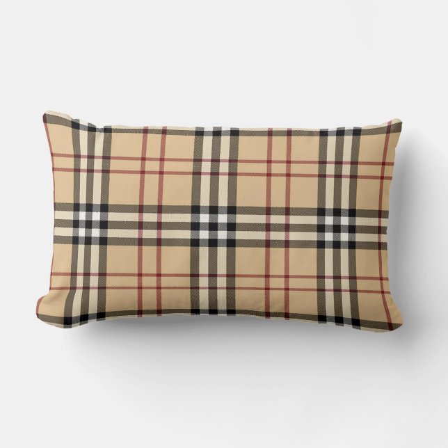 Scottish Tartan Pattern Cushion (Front)