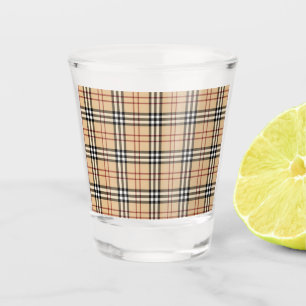 Scottish Tartan Pattern     Shot Glass