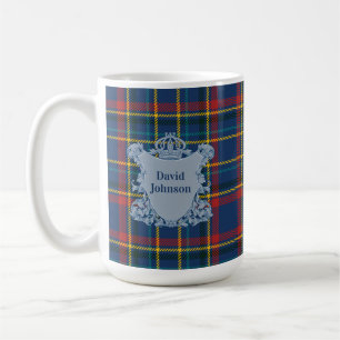 Scottish Tartan Plaid Clan Vintage Pattern Coffee Mug