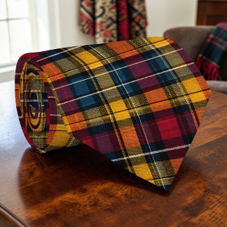 Scottish Tartan Plaid Custom Necktie