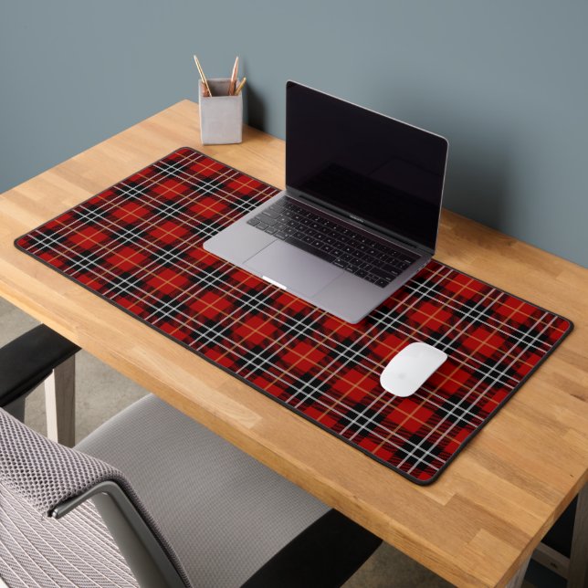 Scottish Tartan Plaid Desk Mat (Office 2)