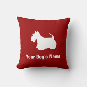 Scottish Terrier スコティッシュ・テリア Throw Pillow