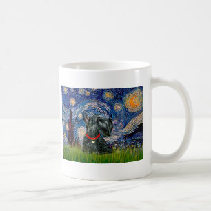 Scottish Terrier 12c -Starry Night Coffee Mug