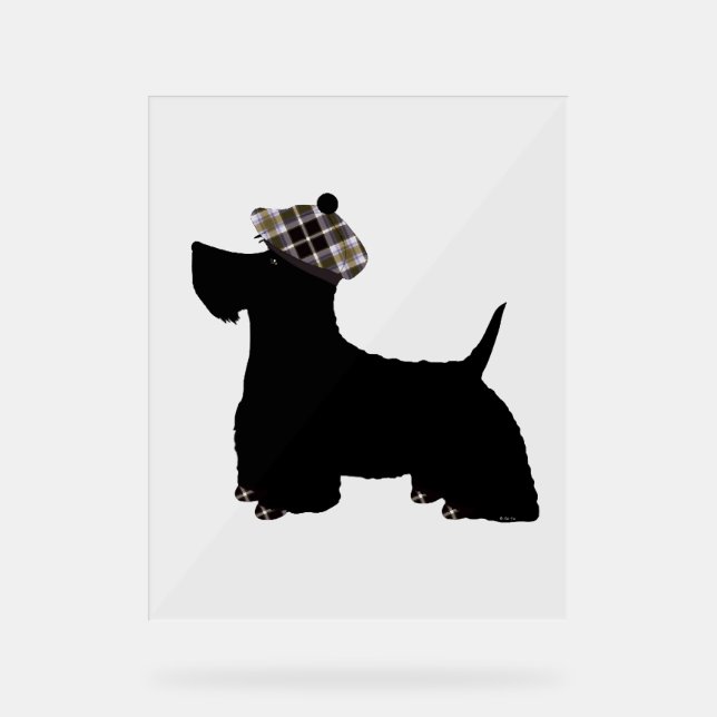 Scottish Terrier Acrylic Sign (Front)