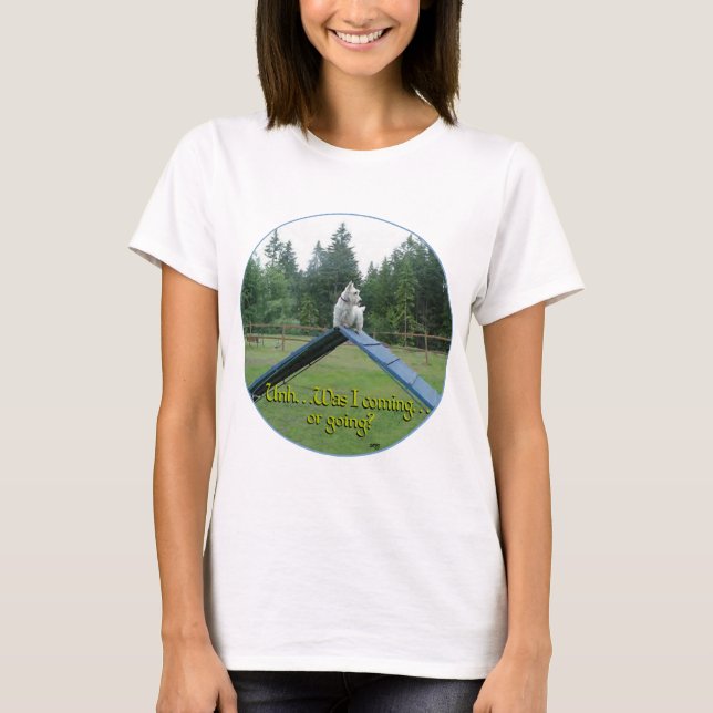 Scottish Terrier Agility Design T-Shirt (Front)