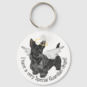 Scottish Terrier Angels Keychain