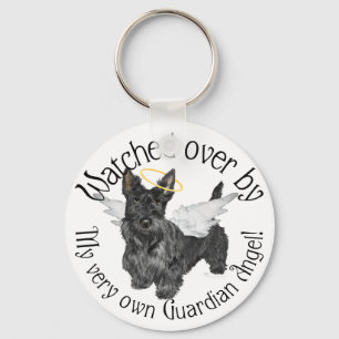 Scottish Terrier Angels Keychain