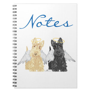 Scottish Terrier Angels Notebook
