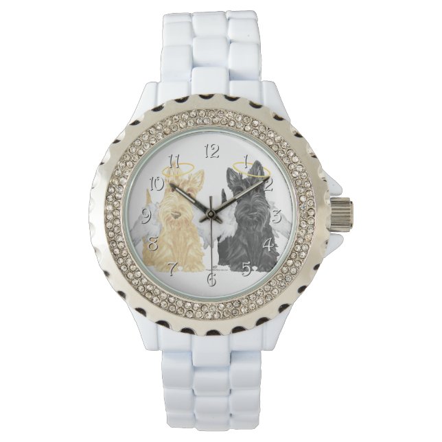 Scottish Terrier Angels Watch (Front)
