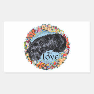 Scottish Terrier: Aye, Love! Sticker