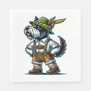Scottish Terrier Bavaria Napkin