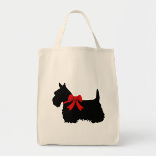 Scottish Terrier black, Celtic, Highland dog Tote Bag