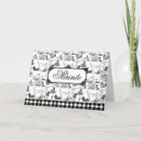 SCOTTISH Terrier Black Toile "Sláinte" Gaelic
