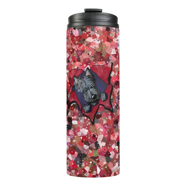 Scottish Terrier Blast Thermal Tumbler (Front)