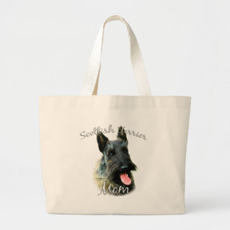Scottish Terrier (brindle) Mom 2 Large Tote Bag