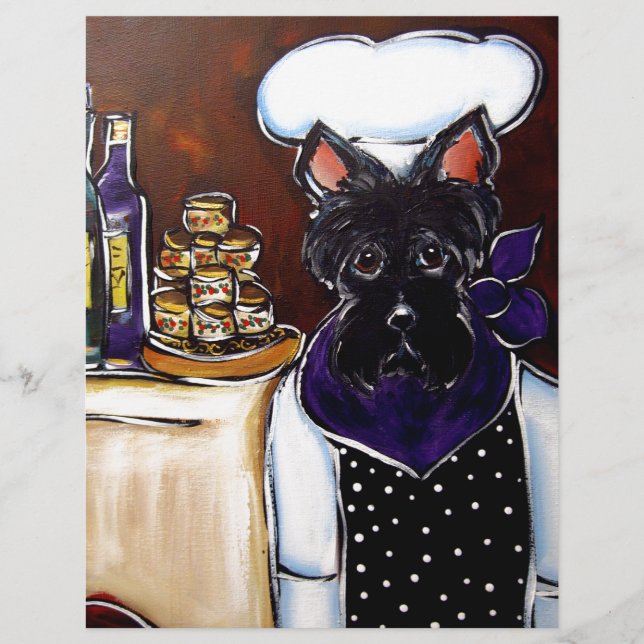 Scottish Terrier Chef (Front)