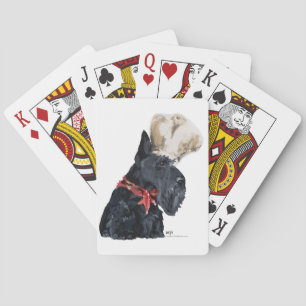 Scottish Terrier Chef Playing Cards