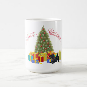 Scottish Terrier Christmas Coffee Mug