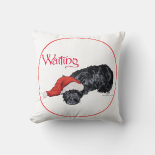 Scottish Terrier Christmas Pillow
