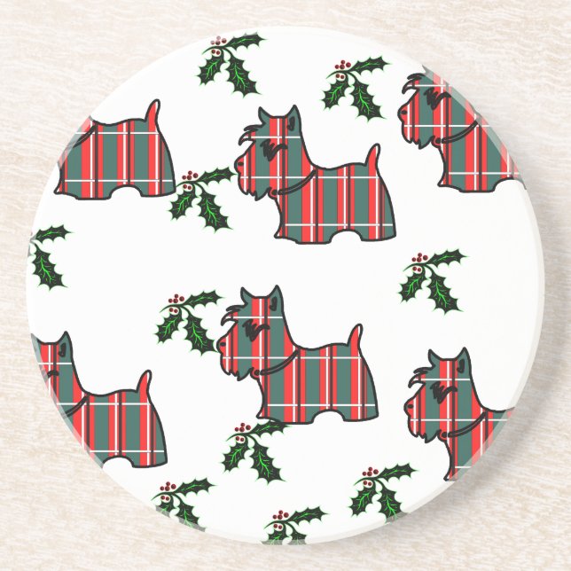 SCOTTISH TERRIER COASTER (Front)