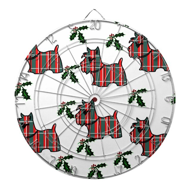 SCOTTISH TERRIER DARTBOARD (Front)