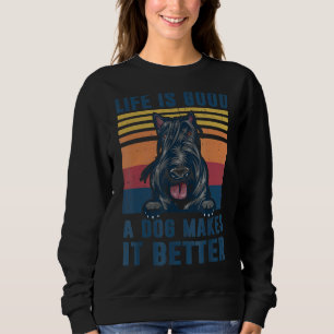 Scottish Terrier Dog Dog Dad Mom Men Women Sweatshirt
