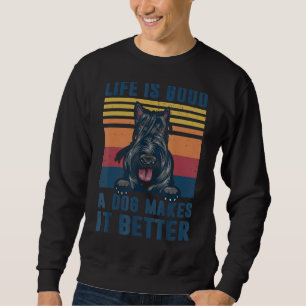 Scottish Terrier Dog   Dog Dad Mom Men Women Sweatshirt