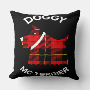 Scottish Terrier Dogs   Terriers   Dog Owners  Cof Throw Pillow