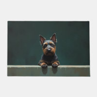 Scottish Terrier Doormat Art