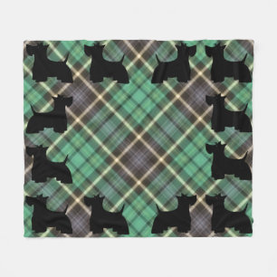 Scottish Terrier Fleece Blanket