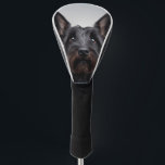 Scottish Terrier Golf Head Cover<br><div class="desc">Cute Scottish Terrier.</div>