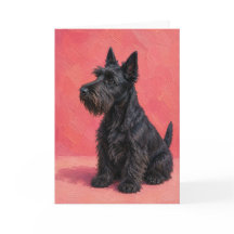 Scottish Terrier Greeting Card
