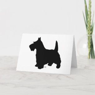 Scottish Terrier Greeting Card