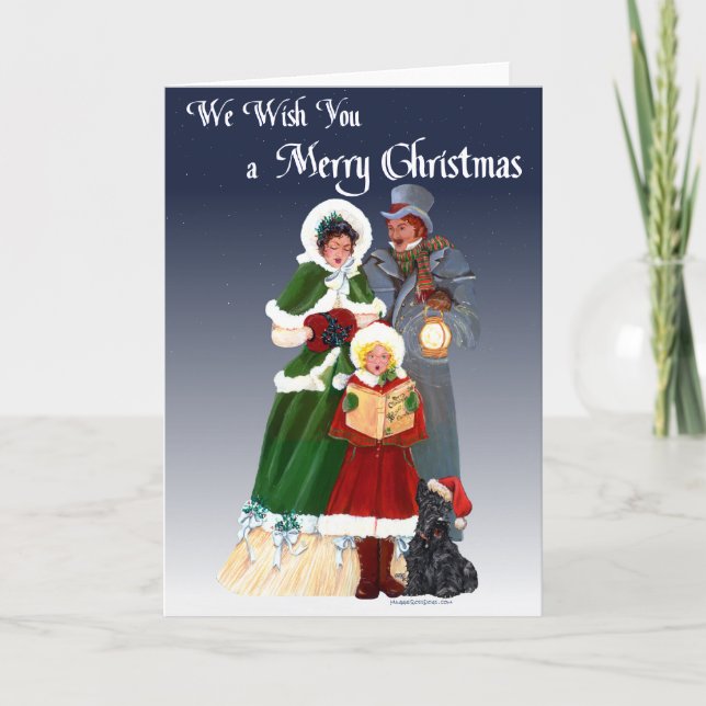 Scottish Terrier Greeting Card (Front)