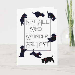 Scottish Terrier Greeting Card
