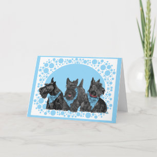 Scottish Terrier Greeting Card
