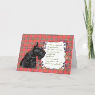 Scottish Terrier Greeting Card