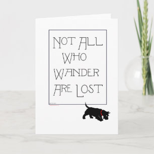 Scottish Terrier Greeting Card