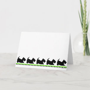 Scottish Terrier Greeting Card