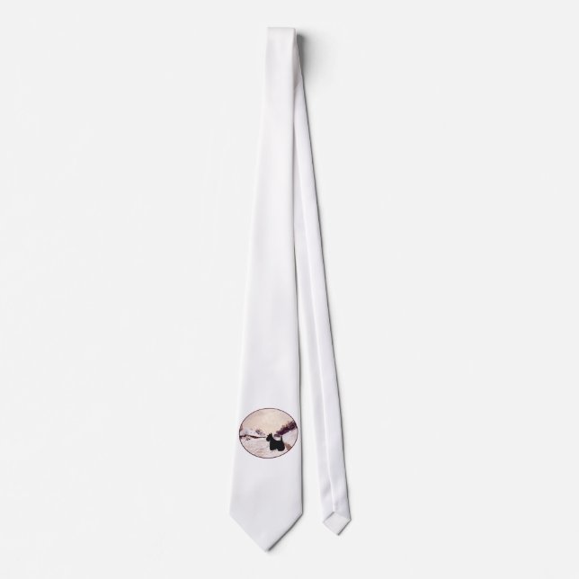 Scottish Terrier Homeward Bound Tie (Front)