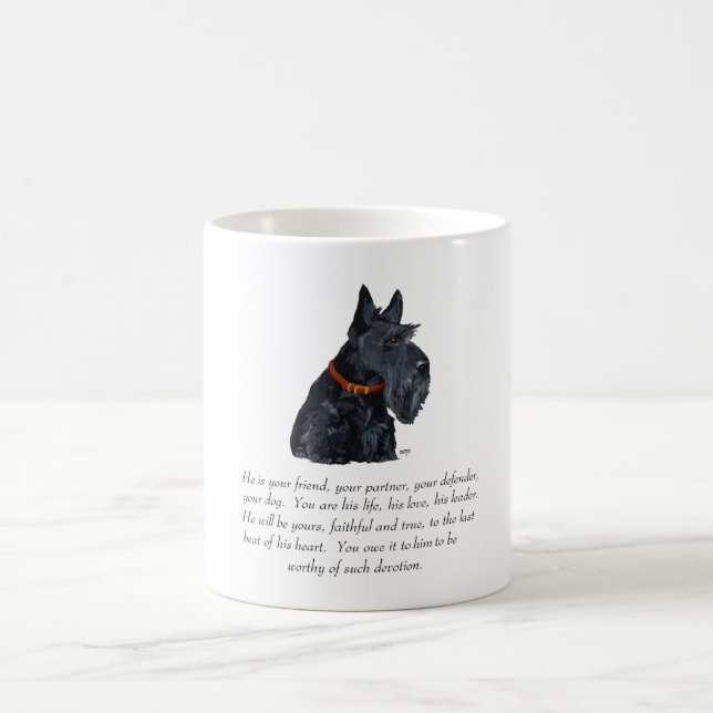 Scottish Terrier Keepsake Coffee Mug (Center)
