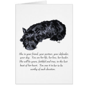 Scottish Terrier Keepsake - FEMALE