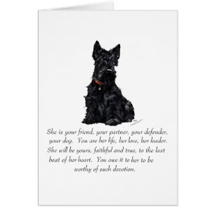 Scottish Terrier Keepsaké - Femme