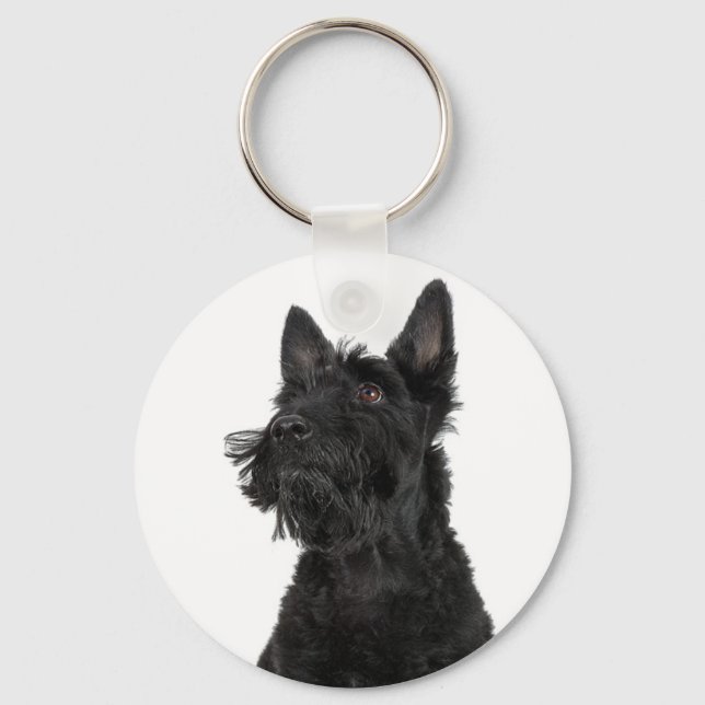 Scottish Terrier Keychain (Front)