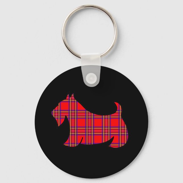 Scottish Terrier Keychain (Front)