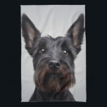Scottish Terrier Kitchen Towel<br><div class="desc">Cute Scottish Terrier.</div>