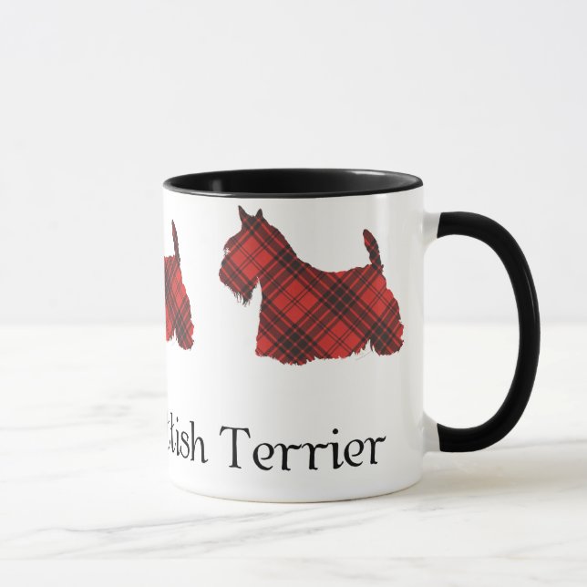 Scottish Terrier Maxwell Tartan Mug (Right)