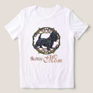 Scottish Terrier MOM Tri-Blend Shirt